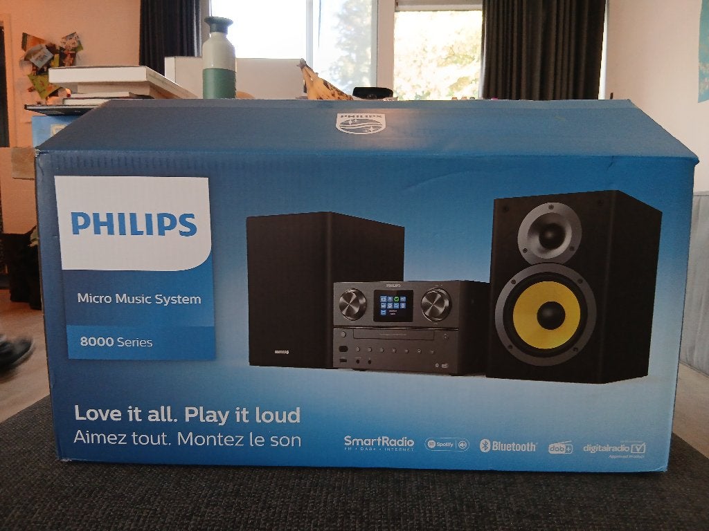 Philips Micro Music System 8000 Serie (TAM8905/10), Cd-speler, Nieuw, Ophalen of Verzenden, Microset