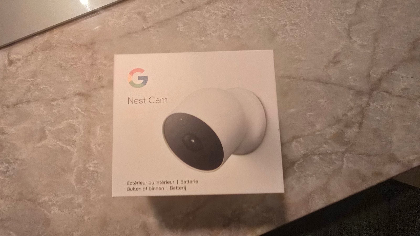 Google Nest Cam (batterij) - Buiten of binnen, Ophalen of Verzenden, Nieuw, Buitencamera