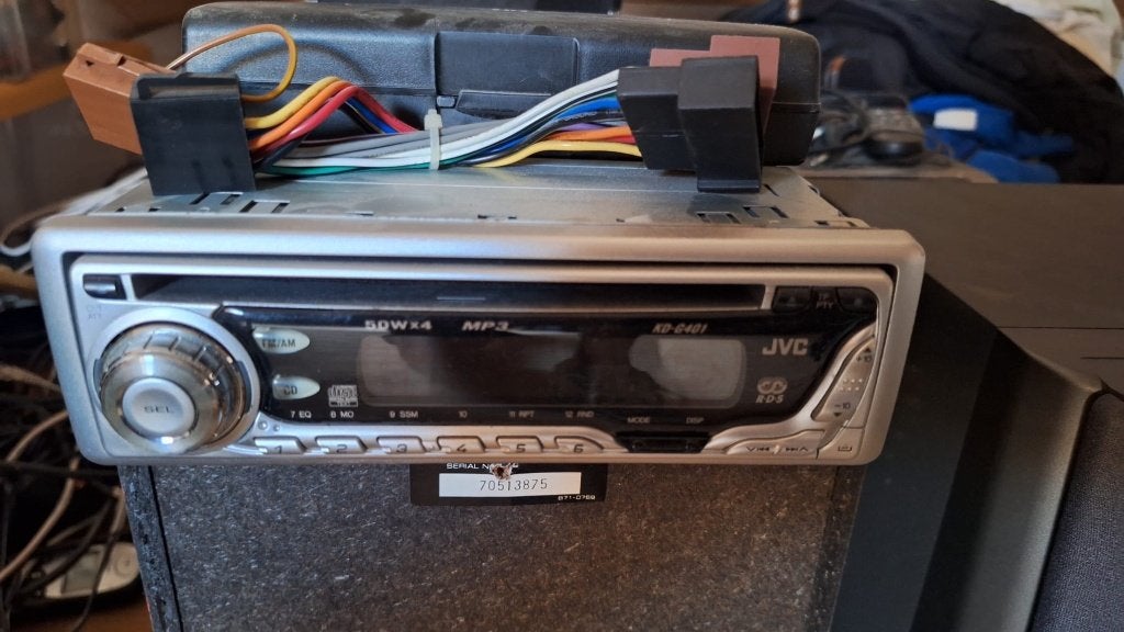 autoradio JVC KD-G401, Ophalen, Gebruikt