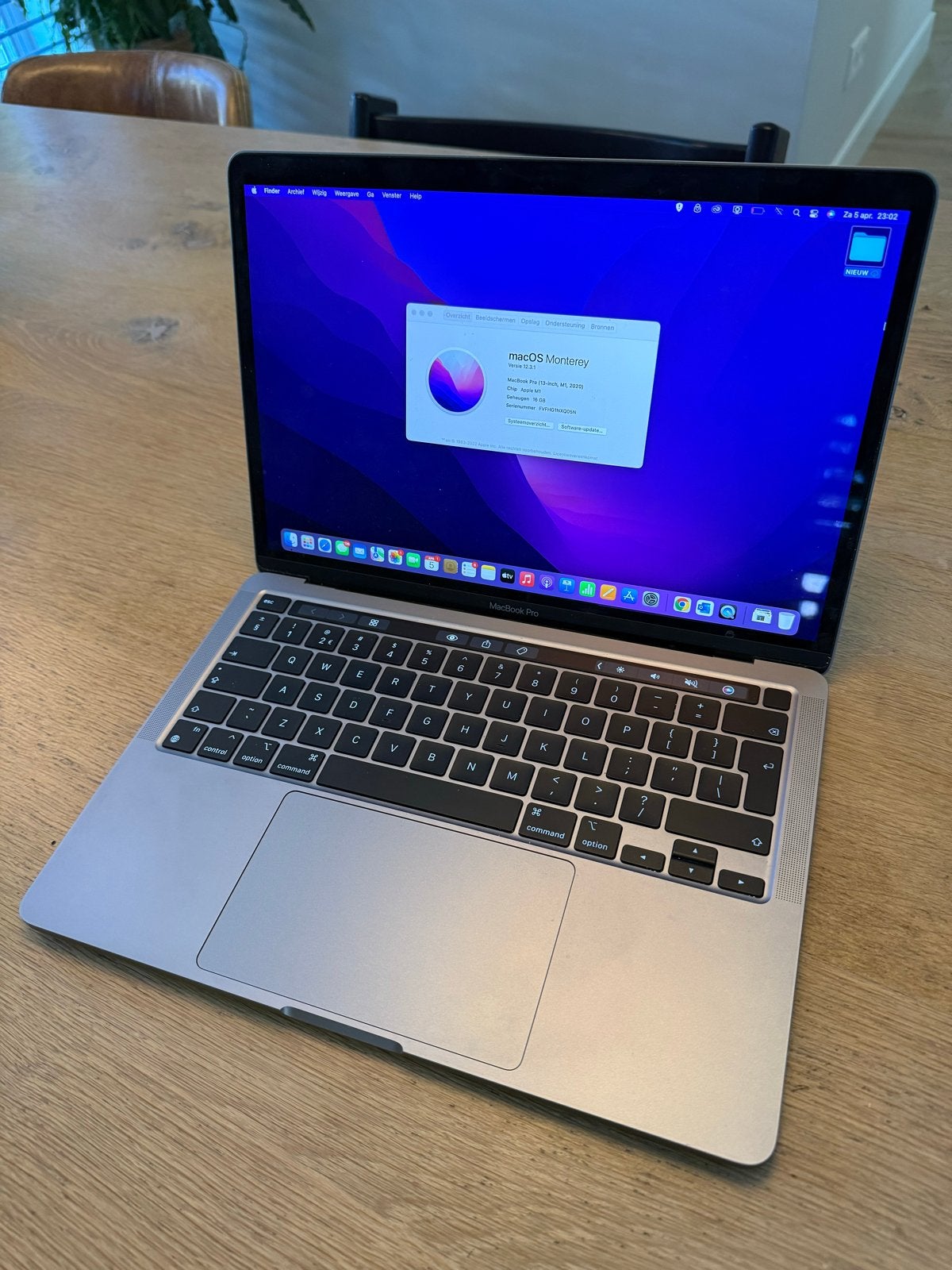 Apple MacBook Pro 13 inch 16 GB, Computers en Software, MacBook Pro, 13 inch, Ophalen of Verzenden, Zo goed als nieuw