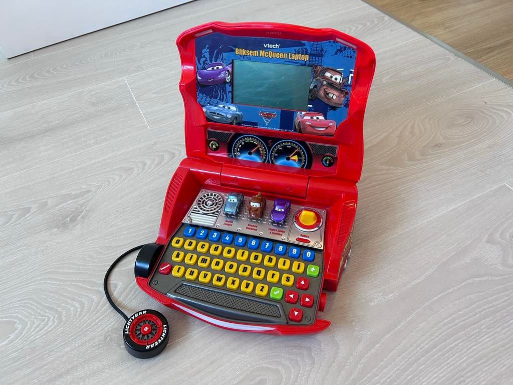 VTech Bliksem McQueen Laptop - Educatief Speelgoed, Ophalen, Zo goed als nieuw