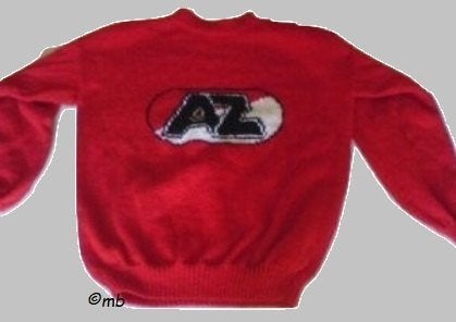 AZ logo trui breipatroon, Ophalen of Verzenden, Zo goed als nieuw, Breien, Patroon of Boek