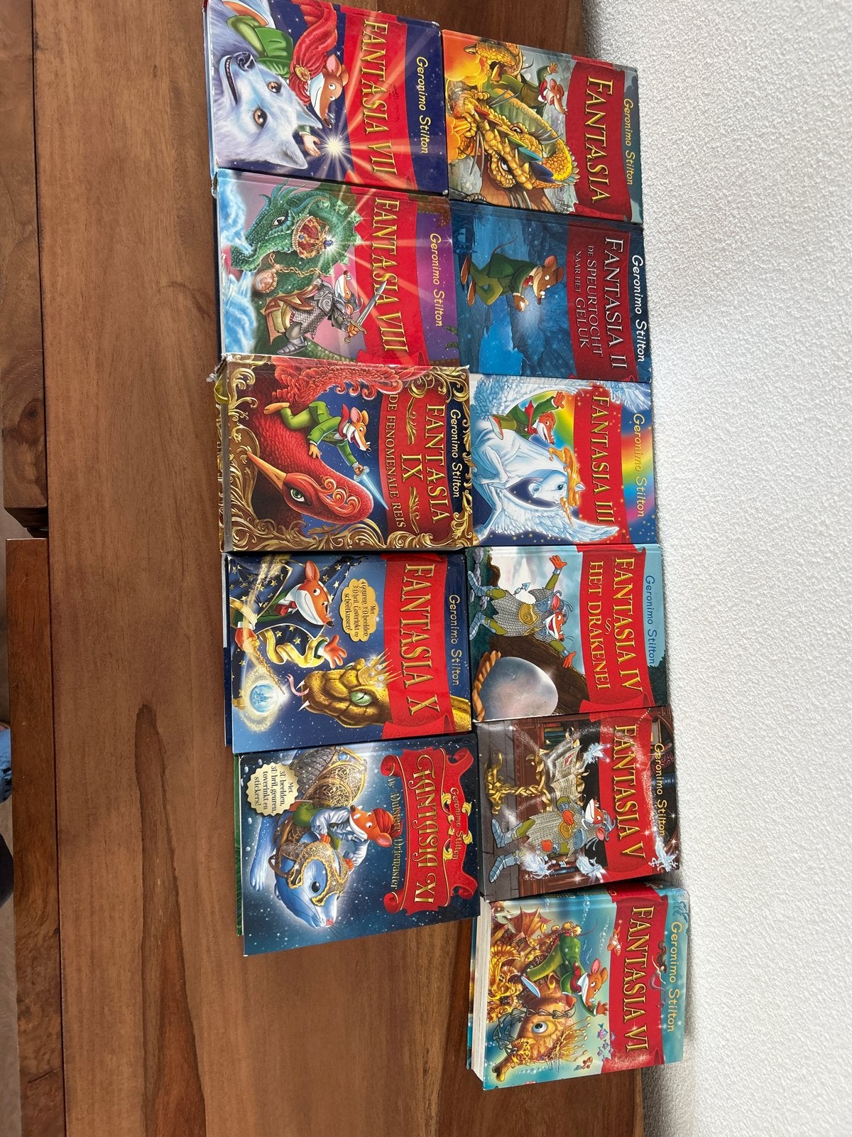 Geronimo Stilton Fantasia Boeken - Complete Collectie, Ophalen, Gelezen, Fictie