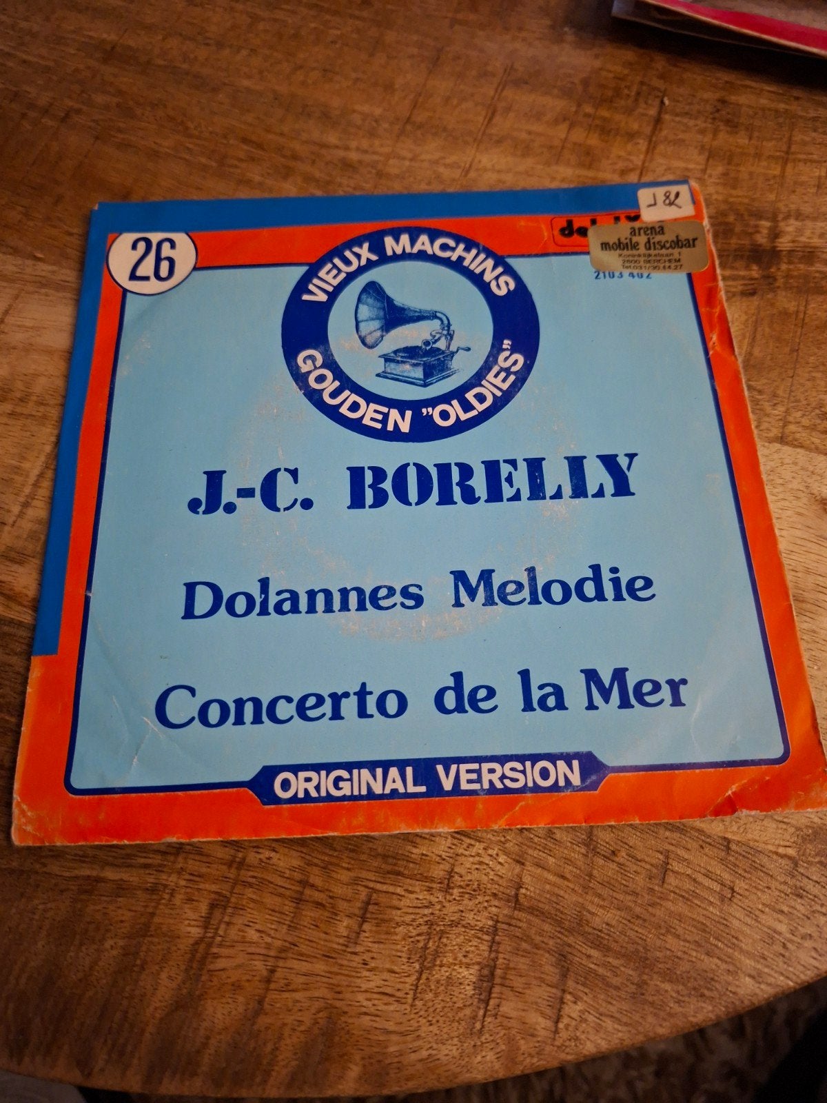 J.-c. Borely / dolannes melodie, Ophalen of Verzenden, Zo goed als nieuw