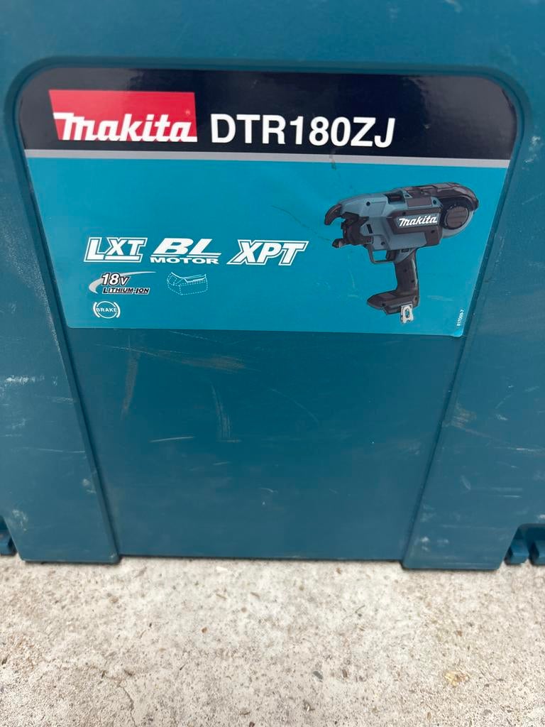Makita DTR180ZJ Draadloze Betonijzerbinder 18V LXT BL XPT, Ophalen of Verzenden, Zo goed als nieuw