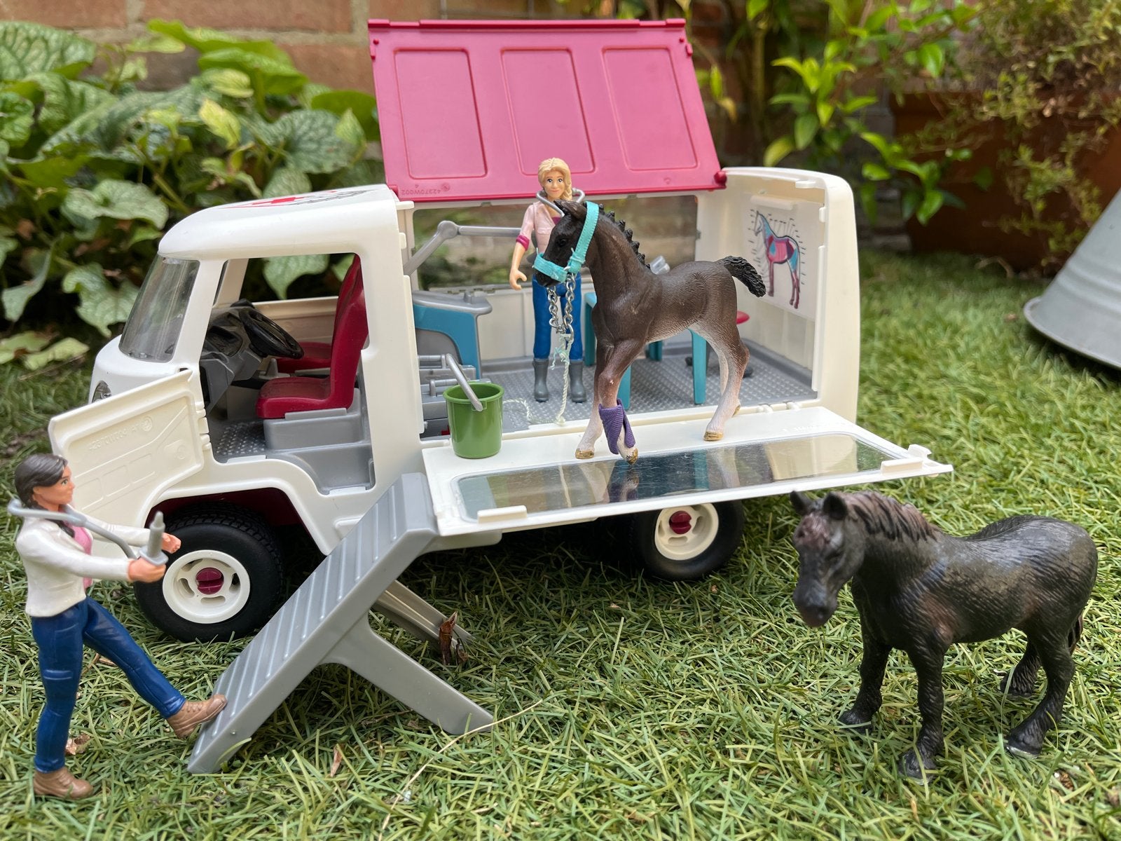 Schleich Horse Club Mobiele dierenarts (42439), Ophalen of Verzenden, Gebruikt