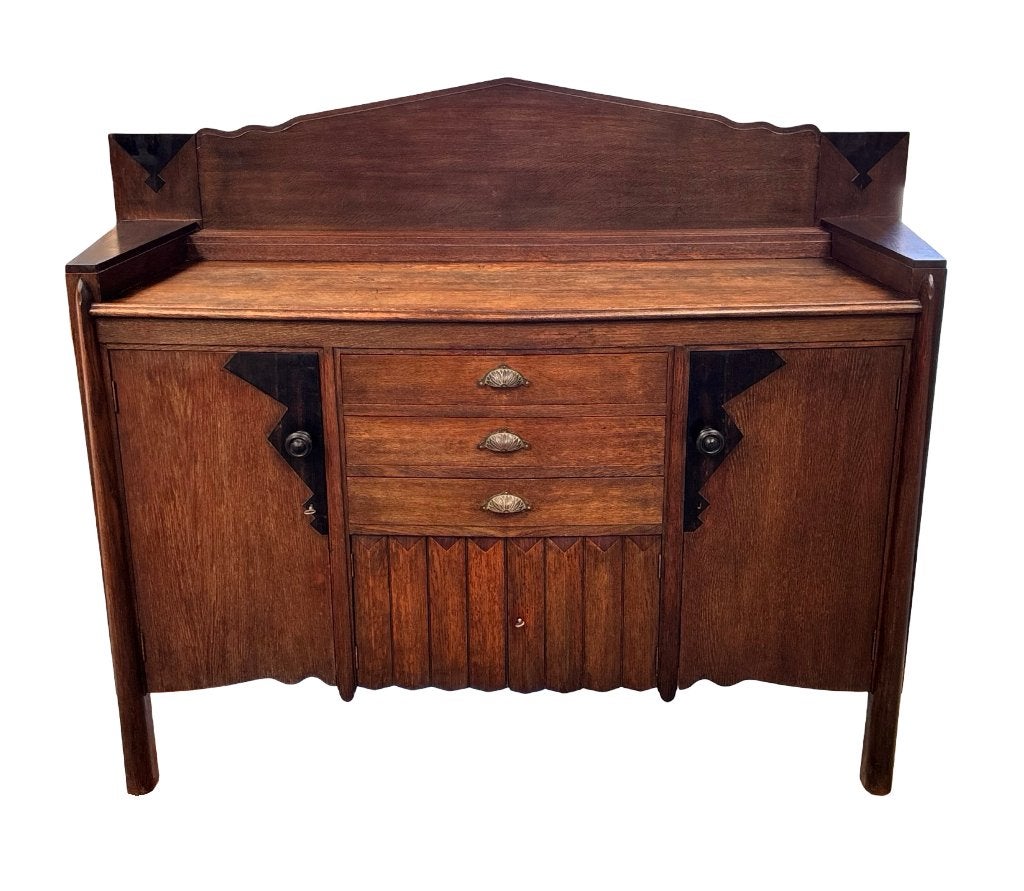 Art Deco Dressoir Kast Amsterdamse School Jaren 30 Design, Ophalen, Art Deco, Gebruikt, Art Deco