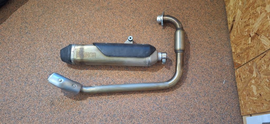 Royal Enfield Himalayan 410 411 uitlaat + demper, Ophalen of Verzenden, Gebruikt