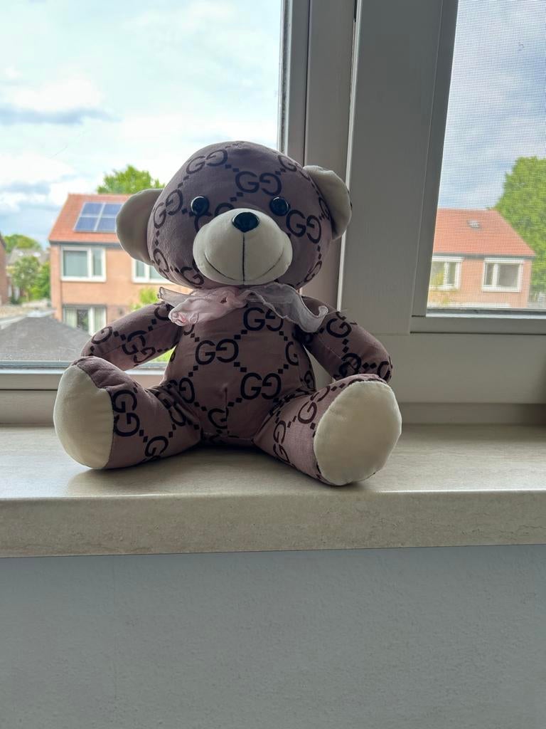 Set van 3 designer knuffelberen - Zo goed als nieuw, Beer, Ophalen of Verzenden, Zo goed als nieuw, Middelgroot (20 tot 80 cm)