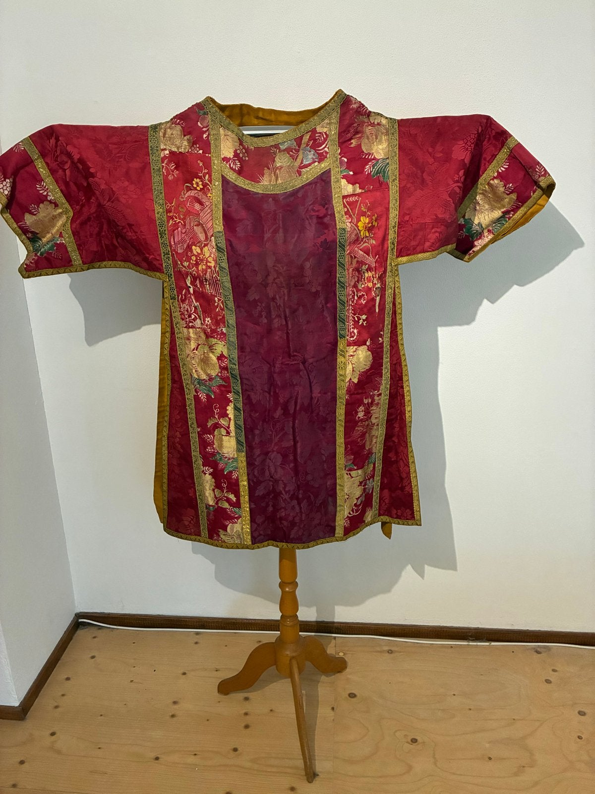 Zijde kleurrijk priestergewaad / pij kimono kunst, Ophalen of Verzenden