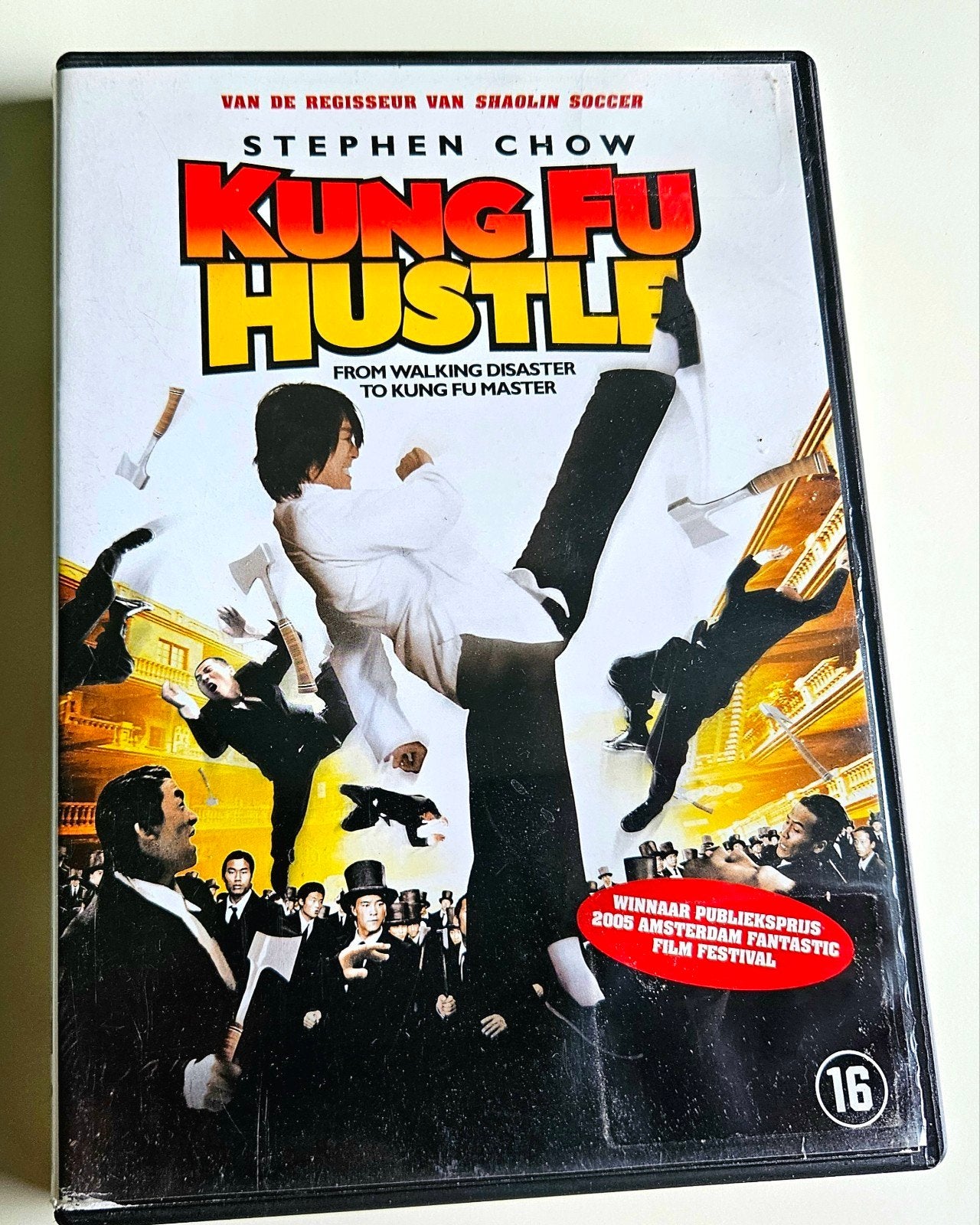 Kung Fu Hustle (2004), Stephen Chow, Vanaf 16 jaar, Ophalen of Verzenden, Zo goed als nieuw, Actie