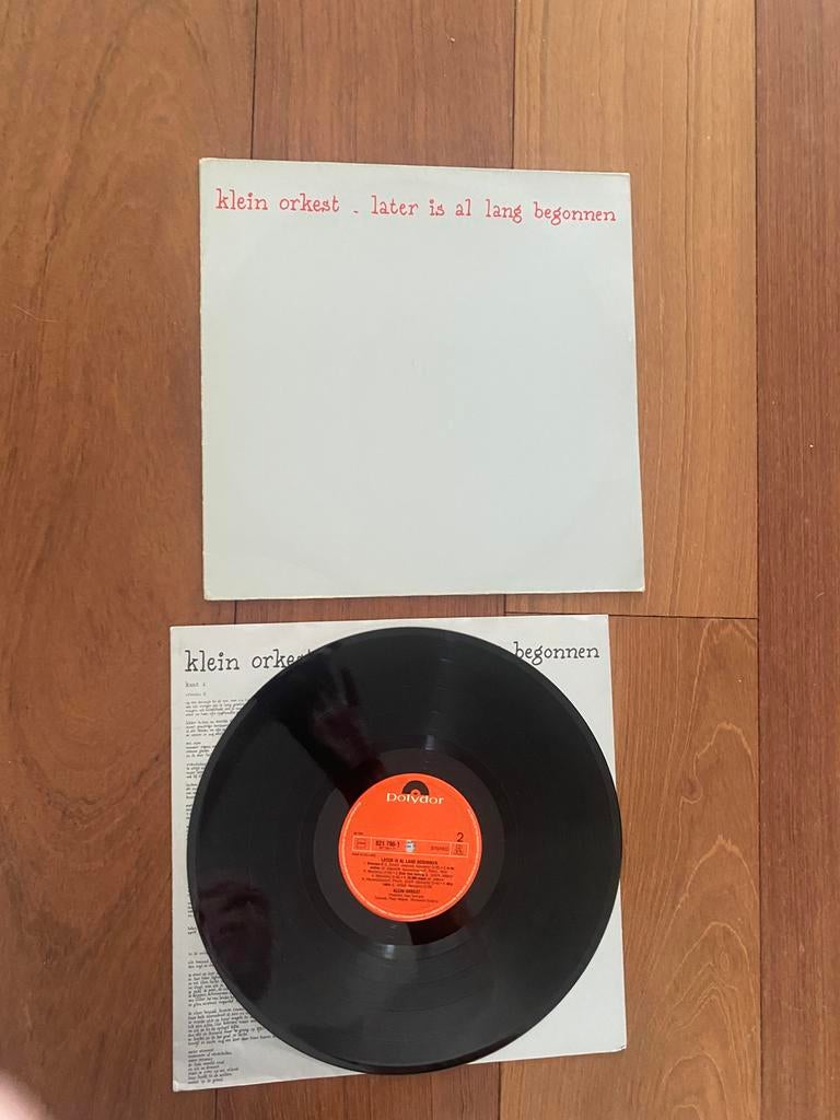 Klein Orkest lp, Ophalen of Verzenden, Zo goed als nieuw, 12 inch, Poprock