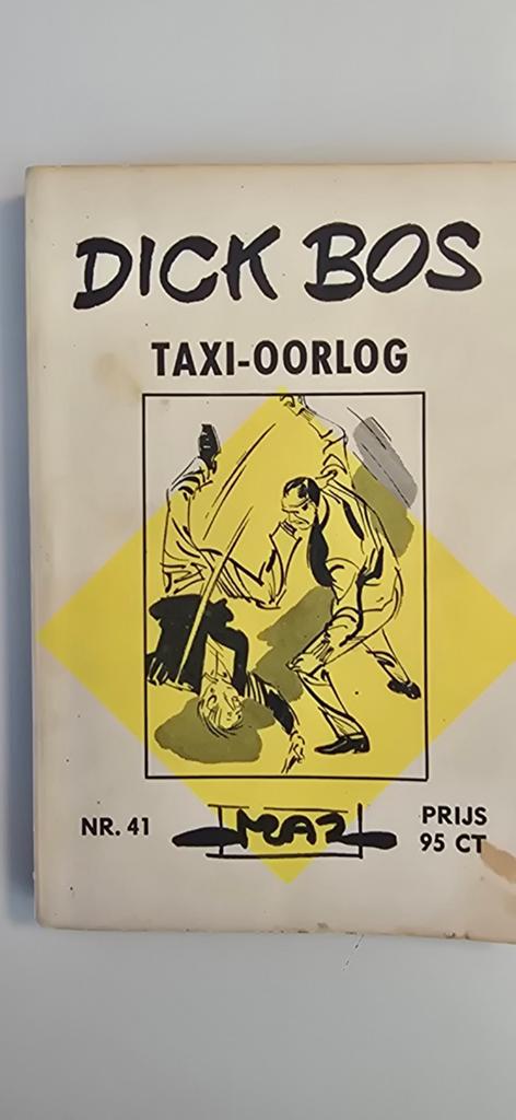 Dick Bos - Taxi-Oorlog (Nr. 41), Boeken, Stripboeken, Ophalen of Verzenden