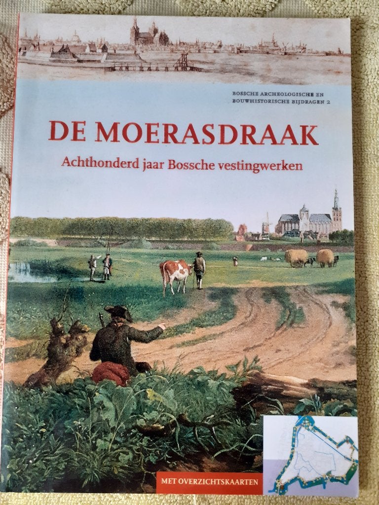 De moerasdraak, Den Bosch, Ophalen of Verzenden, Voor 1940, Zo goed als nieuw, Overige onderwerpen