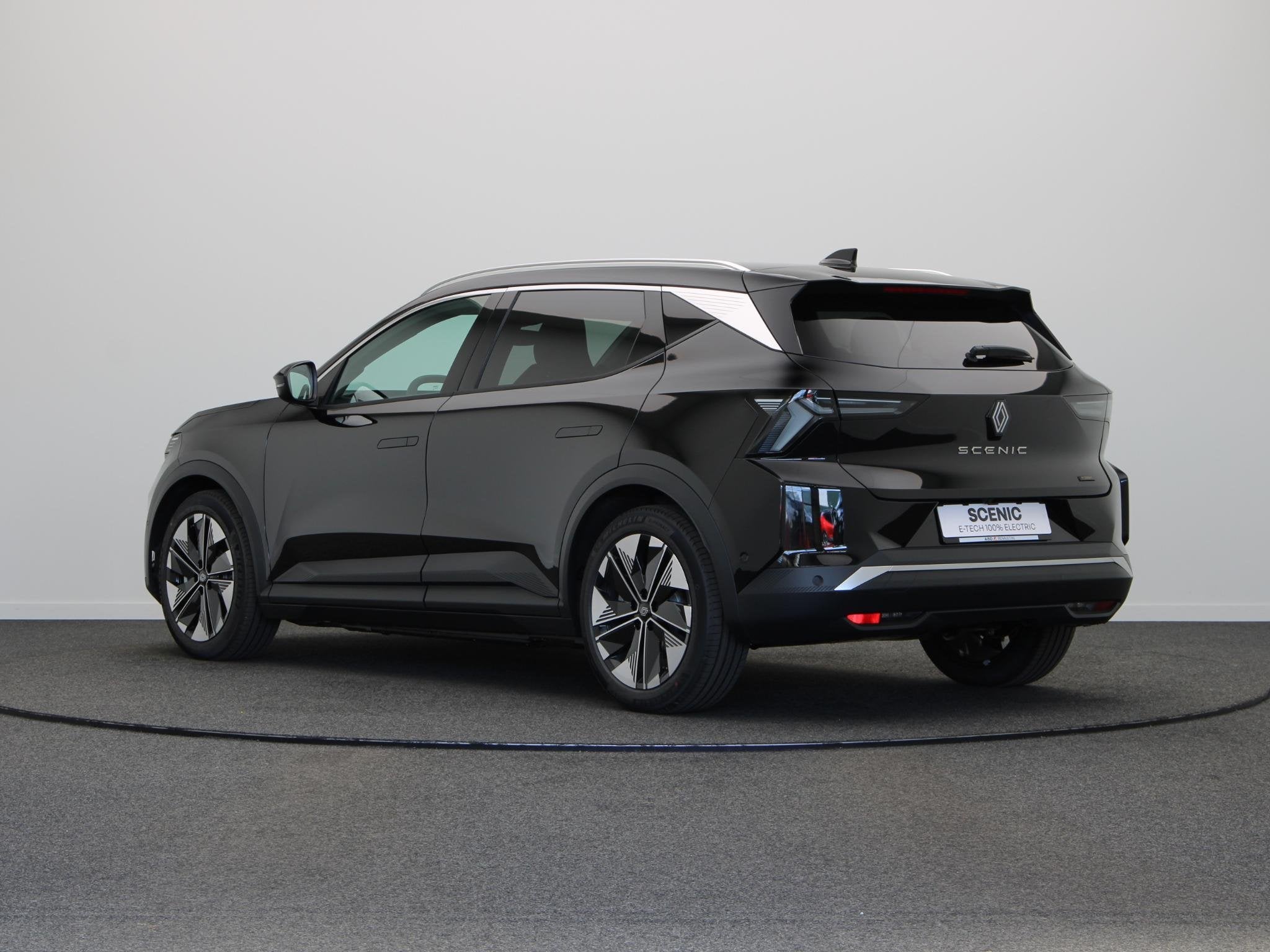 Renault Scenic E-Tech EV87 long range techno | Vijf jaar gar, Auto's, Renault, Dealer onderhouden, 40 min, Leder en Stof, Zwart