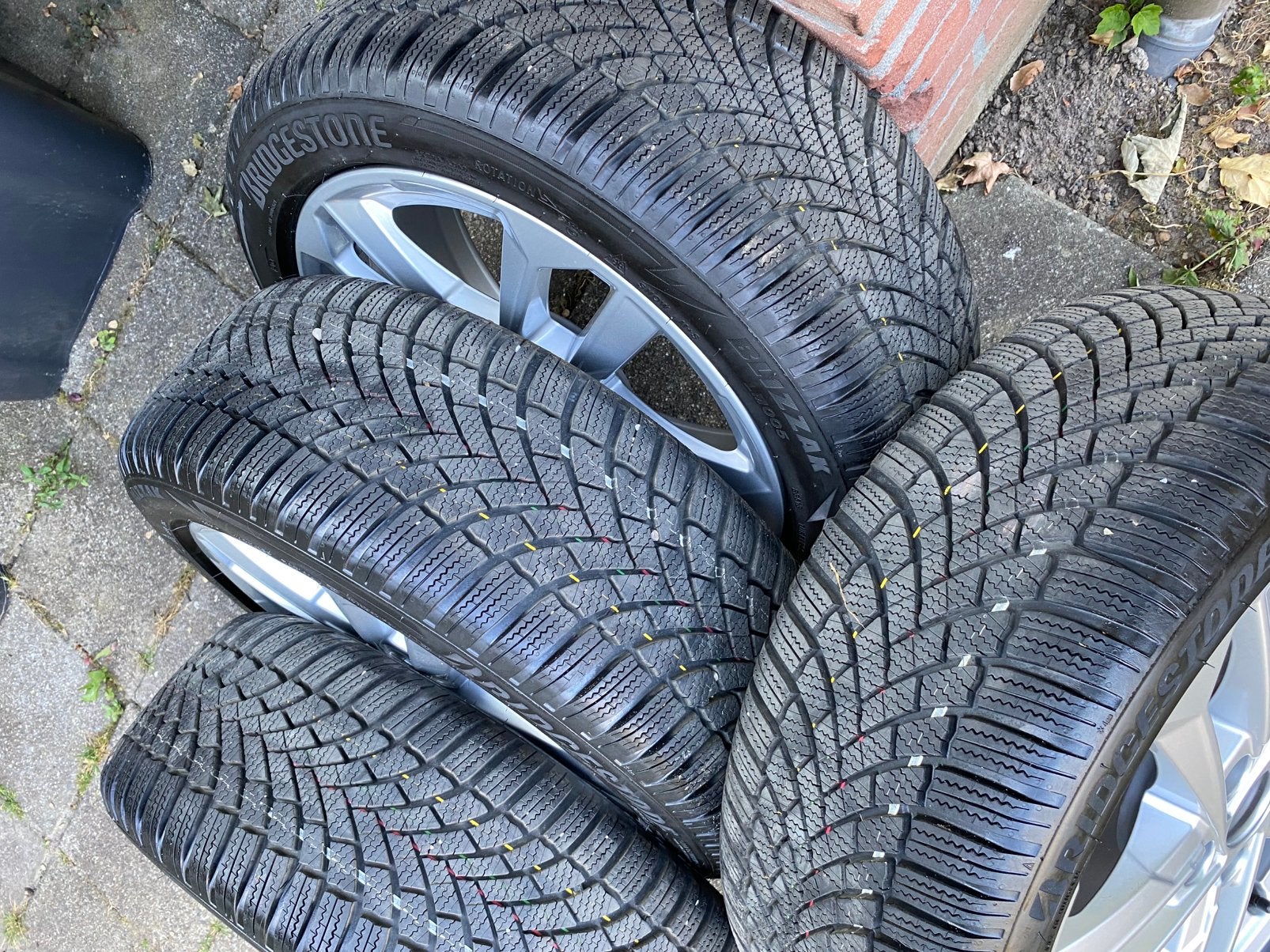 Origineel Audi A3 lichtmetaal velgen 17"inch met Winterband, Auto-onderdelen, Ophalen, Banden en Velgen, Nieuw, 17 inch