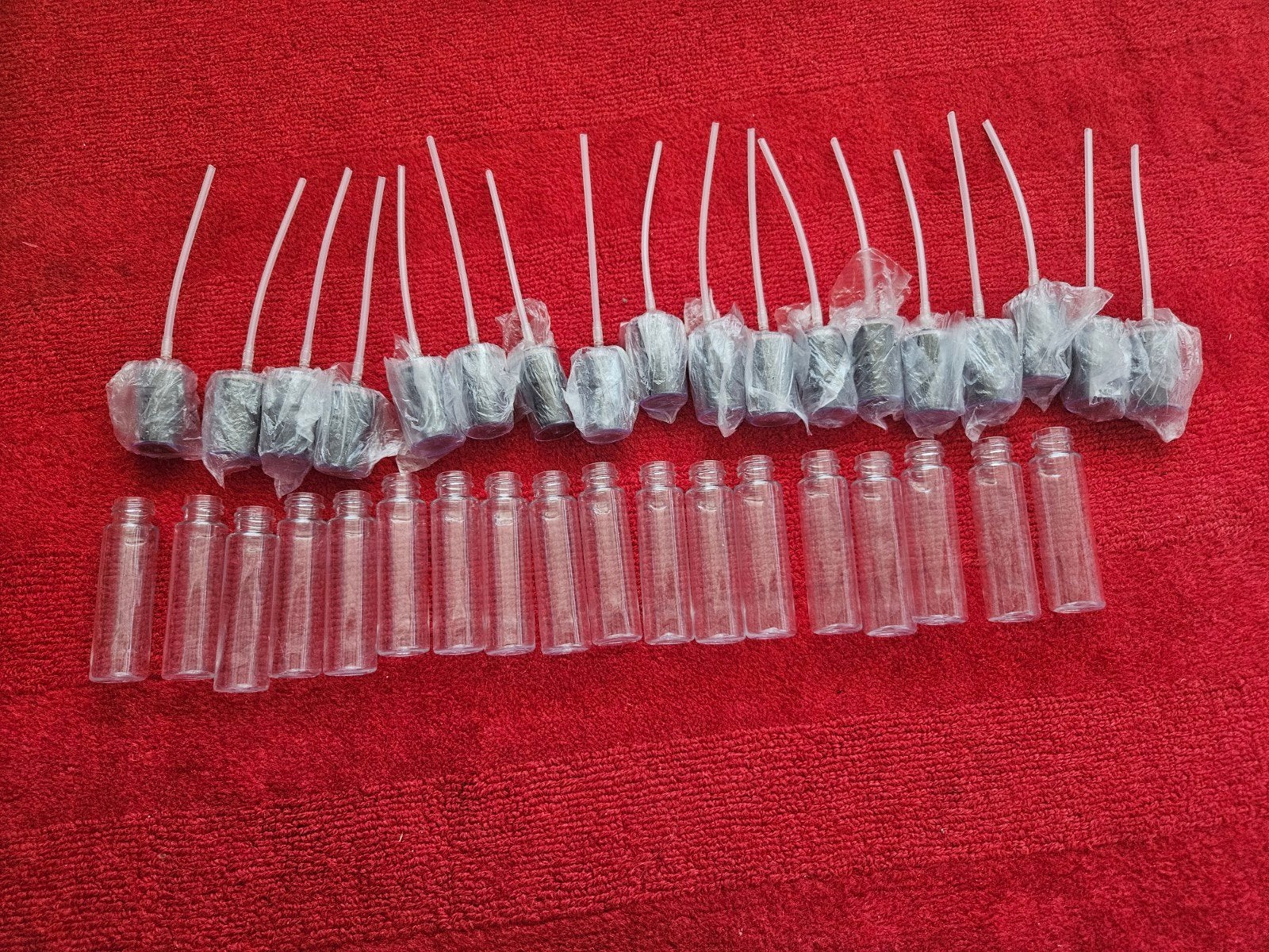 Plastic flesjes 30 ml met doseerpompje, Ophalen of Verzenden, Nieuw, Overige typen