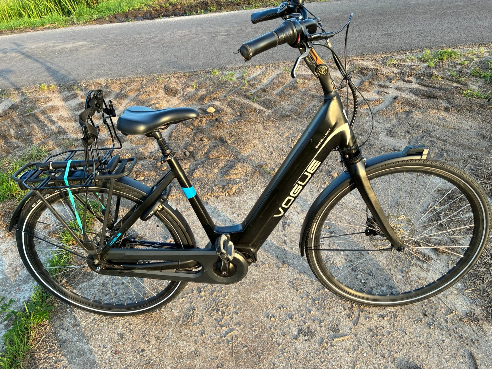 Vogue Excellent elektrische fiets – zwart | framemaat 53 cm, 51 tot 55 cm, Ophalen, Zo goed als nieuw, Overige merken