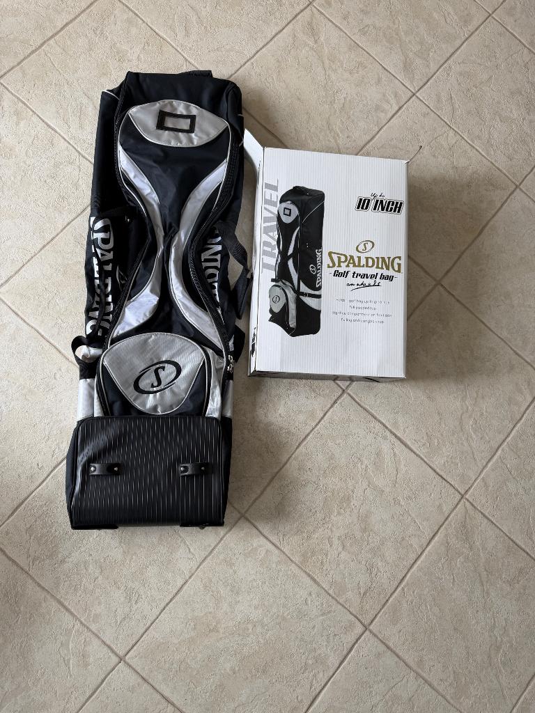 Golf travel tas, Ophalen of Verzenden, Gebruikt, Tas, Overige merken