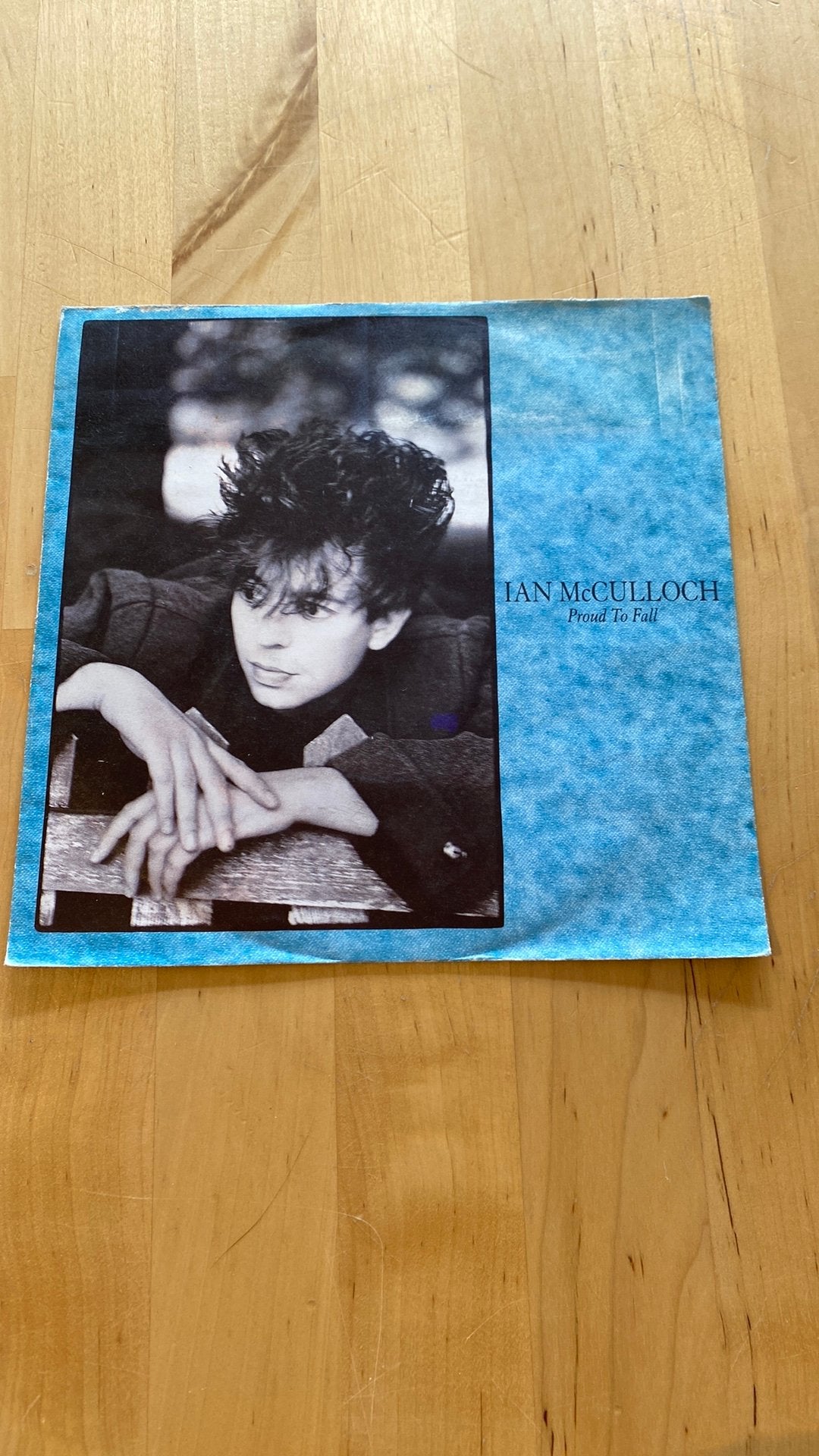 Vinyl single Ian McCulloch - Proud to fall, Ophalen of Verzenden, Zo goed als nieuw, Pop