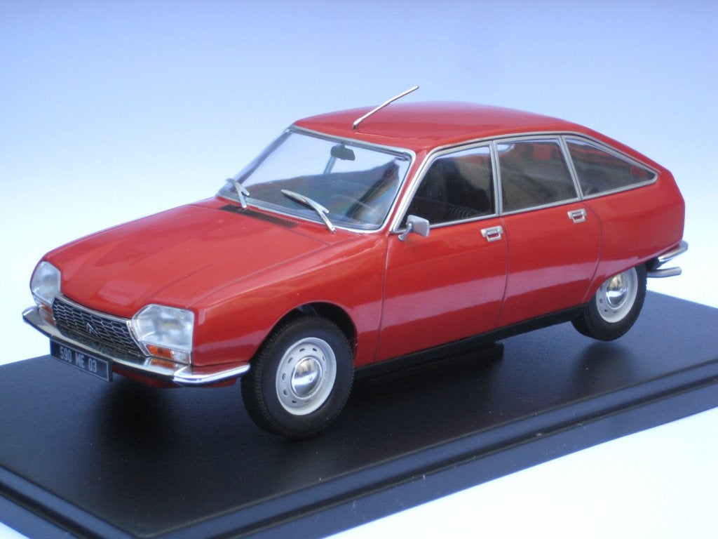 Citroen GS rood Auto Vintage Hachette 1:24, Hobby en Vrije tijd, Modelauto's | 1:24, Ophalen of Verzenden, Nieuw, Auto, Overige merken