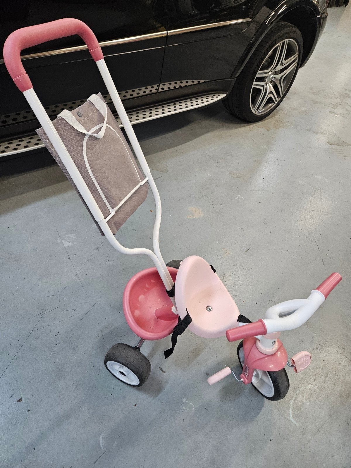 smoby driewieler, Fietsen en Brommers, Ophalen of Verzenden, Gebruikt, Smoby, Duwstang