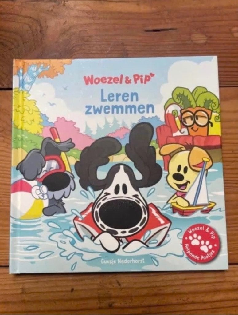 Woezel en Pip Leren Zwemmen Zwemles Peuterboeken Boekje Boek, Boeken, Ophalen of Verzenden, Zo goed als nieuw, Guusje Nederhorst