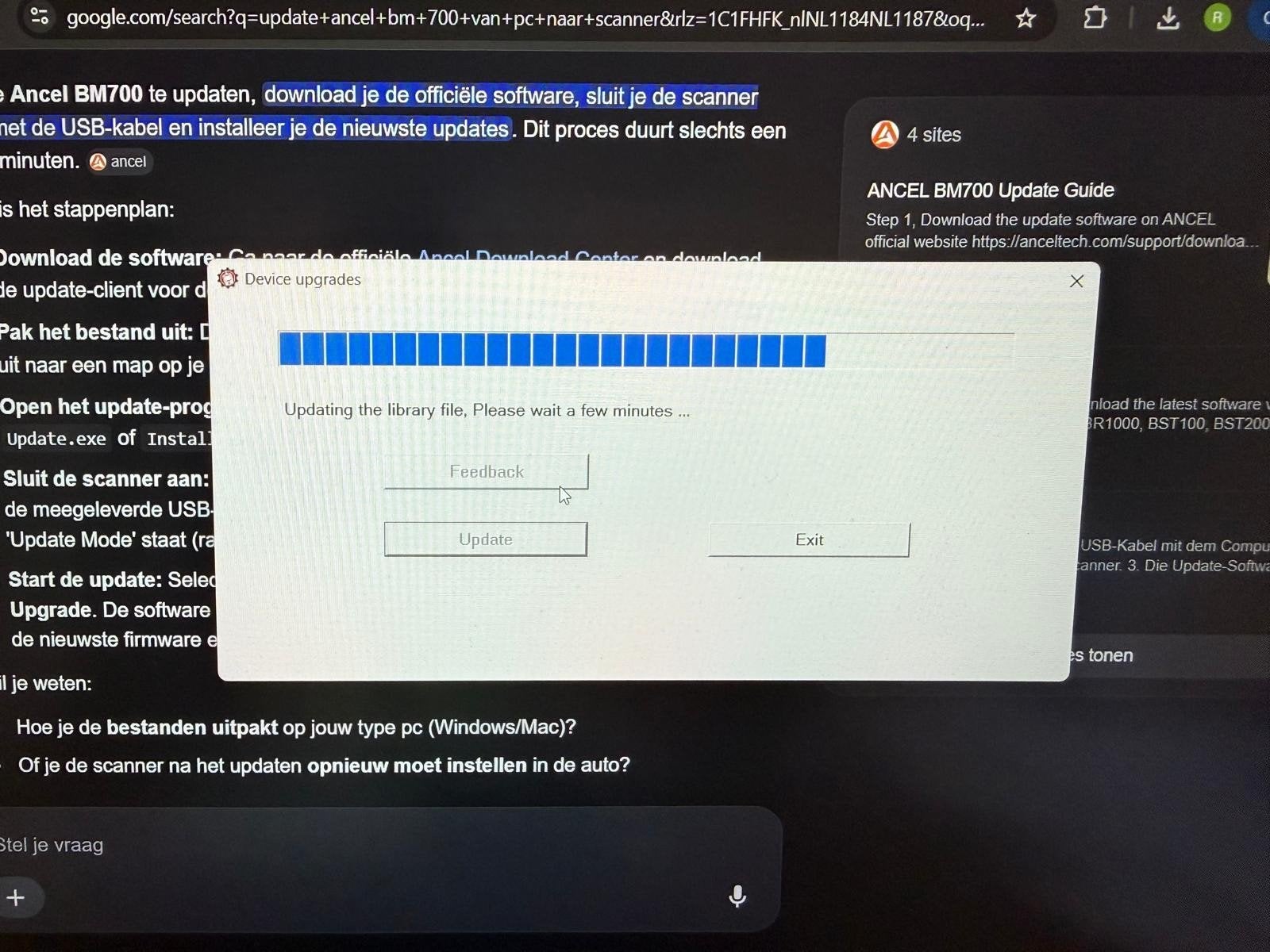 ANCEL BM700 Multi-systeem Scanner voor BMW, Auto diversen, Autogereedschap, Zo goed als nieuw, Ophalen of Verzenden
