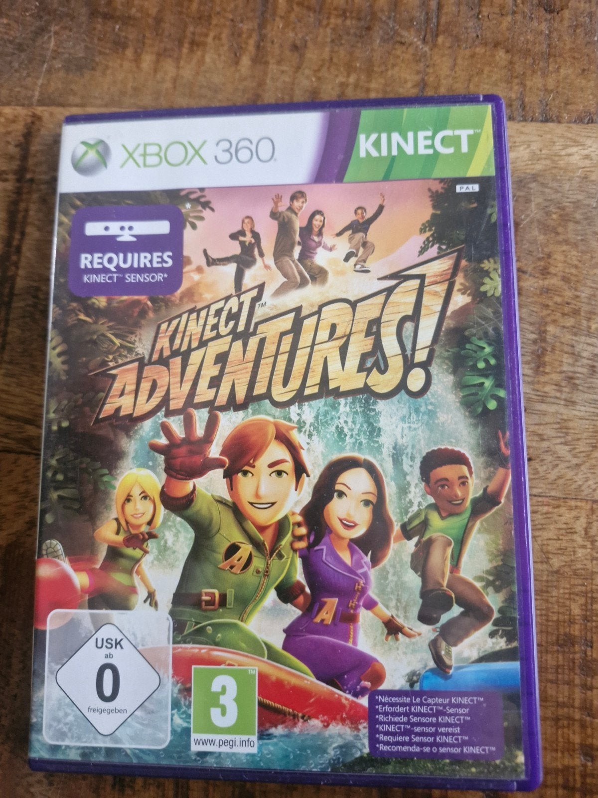 Kinect Adventures! Xbox 360 - Bewegingsgestuurde Fun!, Spelcomputers en Games, Avontuur en Actie, 2 spelers, Eén computer, Ophalen of Verzenden