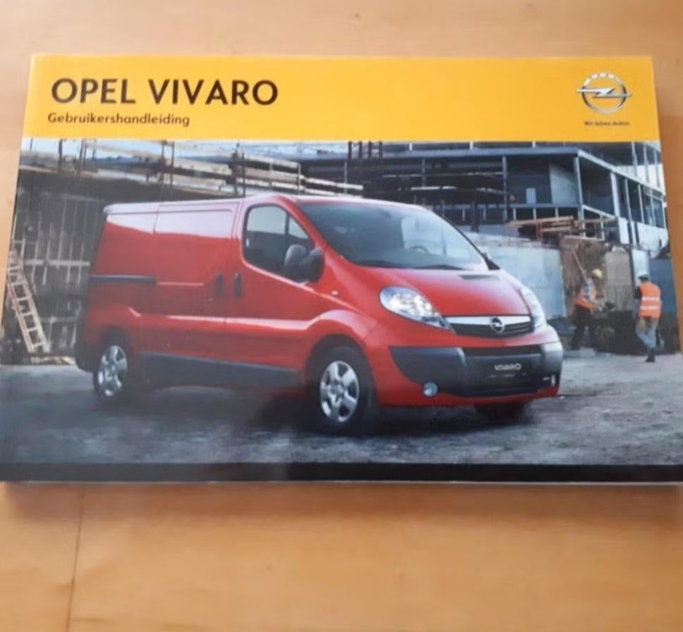 Opel Vivaro A instructieboekje 2011 -2014 CDTI Vivaro Nieuw, Verzenden