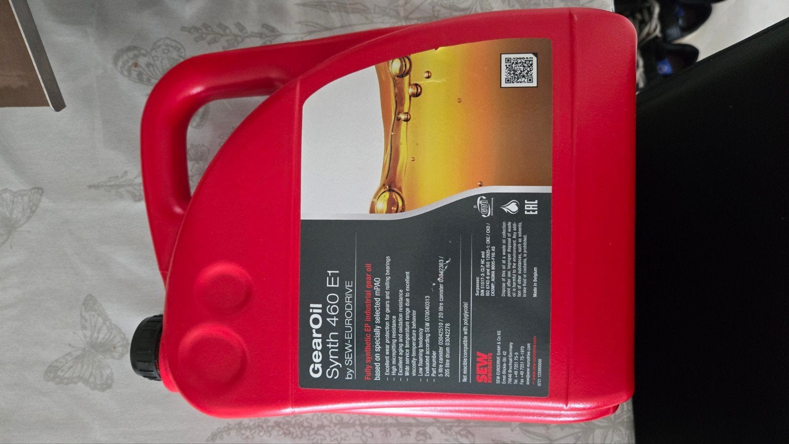 GearOil Synth 460 E1 - Hoogwaardige Synthetische Olie, Ophalen of Verzenden, Nieuw, Universele onderdelen