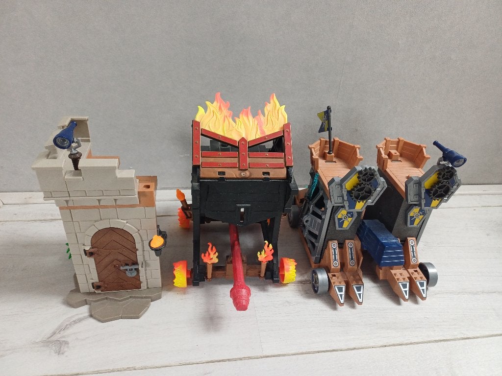 Playmobil Kasteel/Fort en Voertuig set, Kinderen en Baby's, Ophalen, Gebruikt, Complete set, Kasteel/Fort