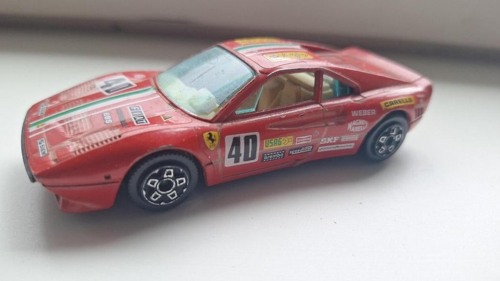 Rode Ferrari Testarossa Classic, Hobby en Vrije tijd, Modelauto's | 1:43, Ophalen of Verzenden, Zo goed als nieuw, Auto, Overige merken