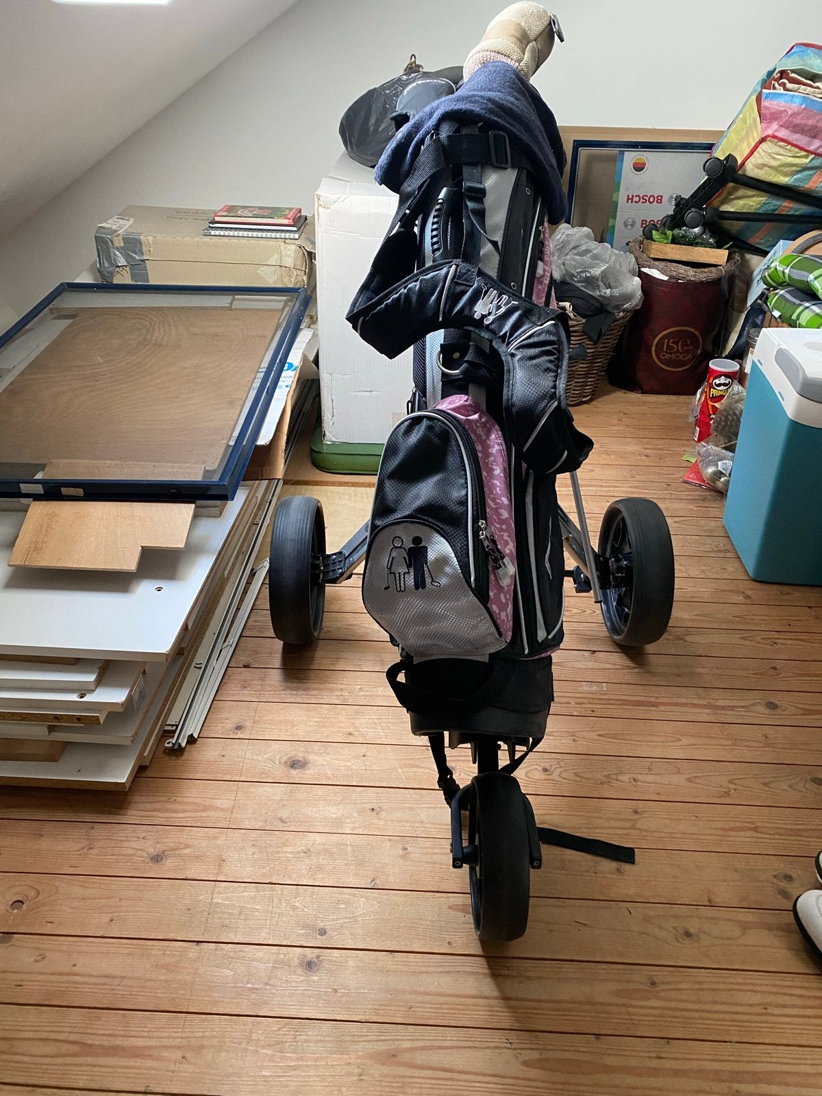 Foto 10 van Complete Golfset met Golftas, Trolley en Schoenen