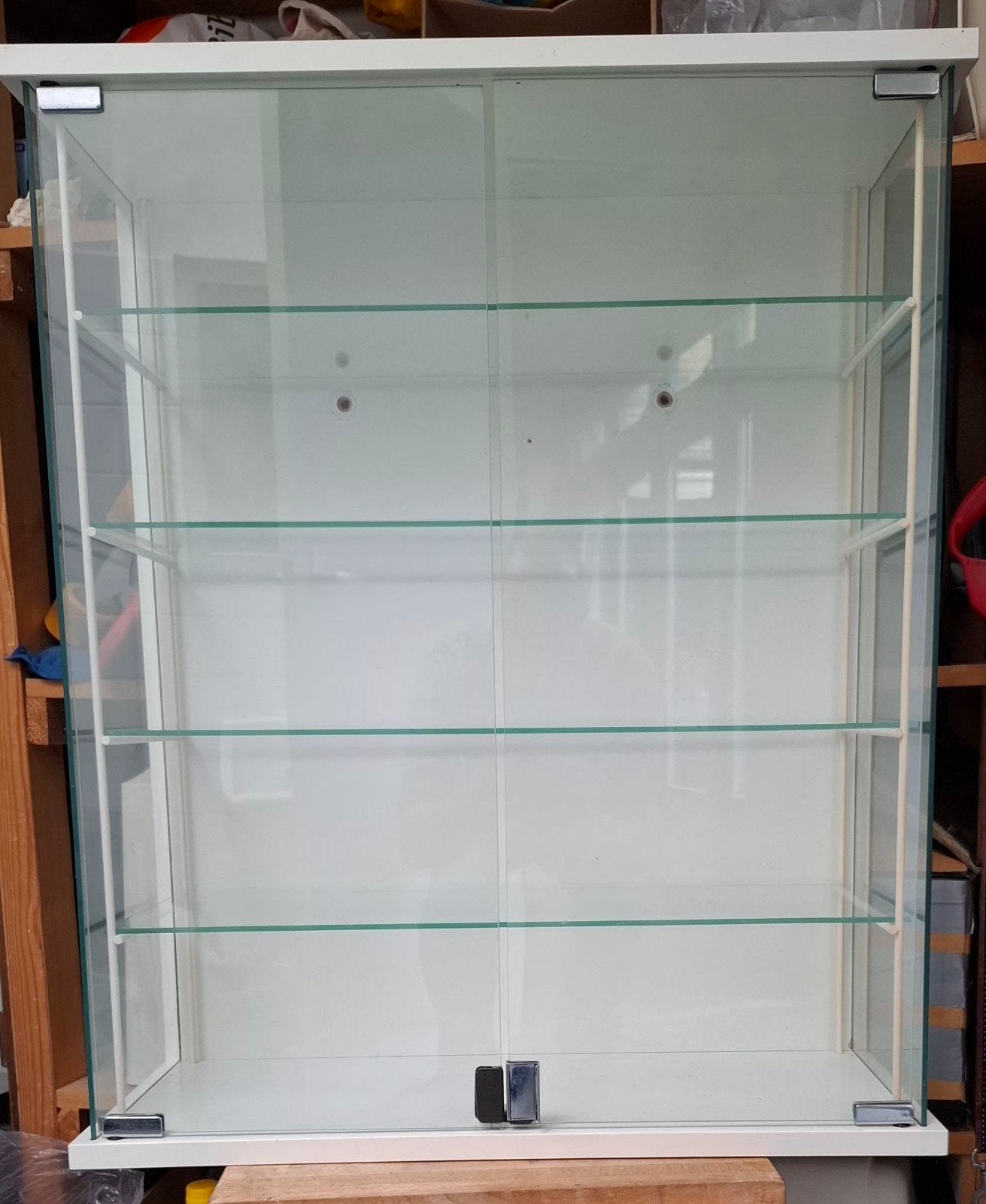 Vitrinekast, Huis en Inrichting, Ophalen, Met plank(en), Overige houtsoorten, 50 tot 100 cm