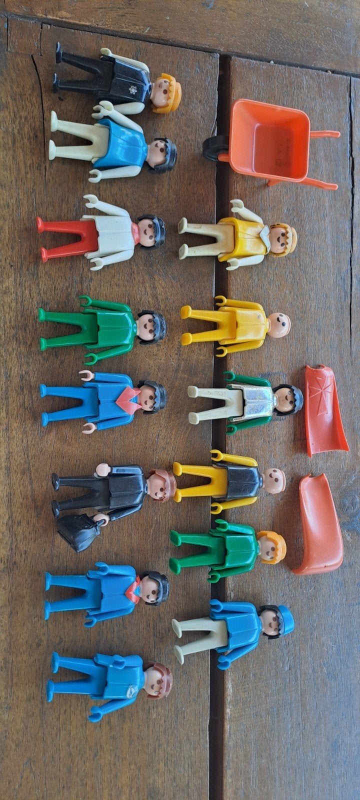 Vintage Playmobil Figuren uit 1974 - Zeldzame Collectie, Gebruikt, Losse onderdelen, Ophalen of Verzenden, Figuren