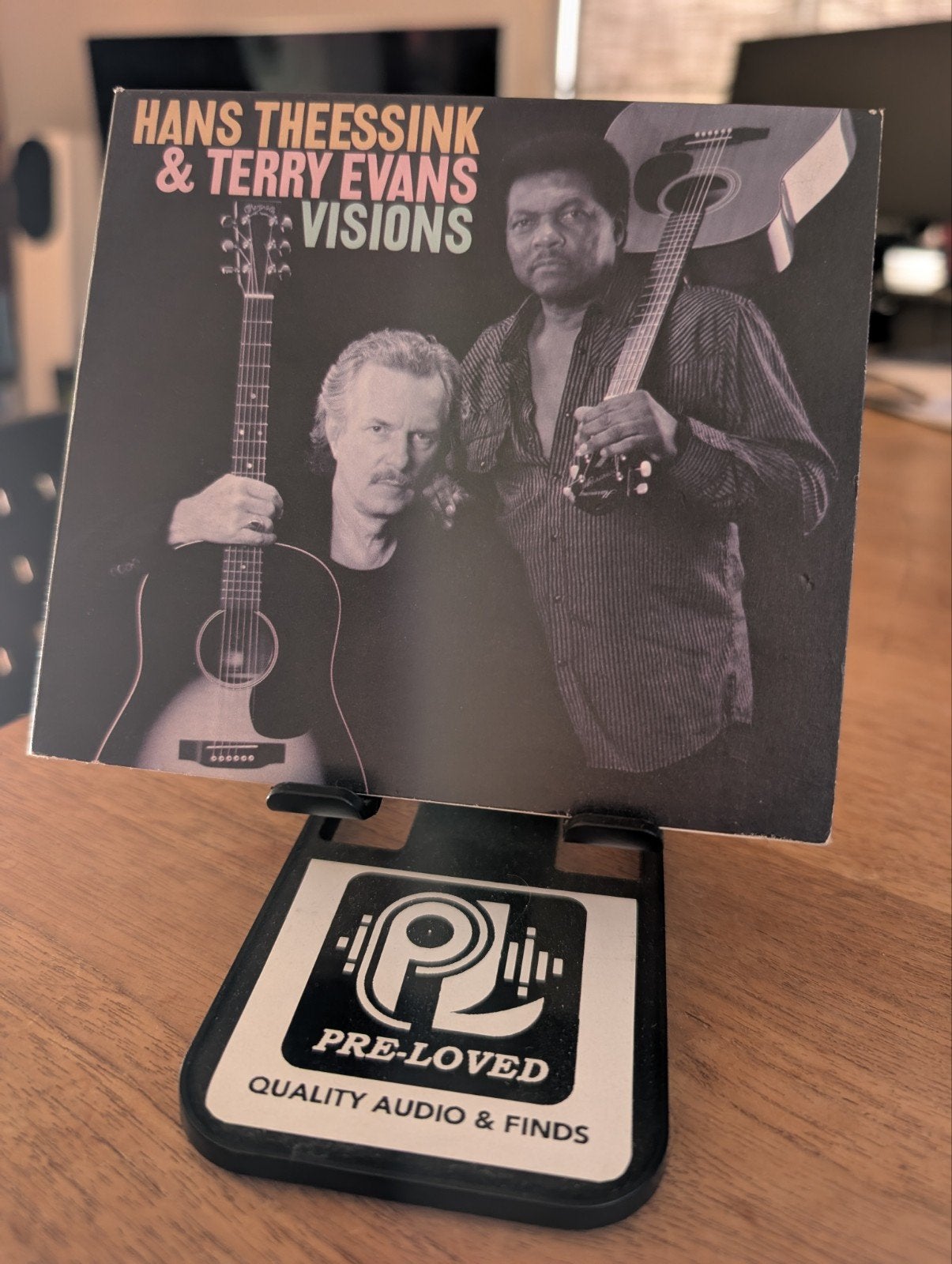 Hans Theessink & Terry Evans - Visions CD, Cd's en Dvd's, Ophalen of Verzenden, Zo goed als nieuw