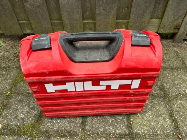 Hilti koffer, leeg, HDE 500-A22, Ophalen of Verzenden, Gebruikt