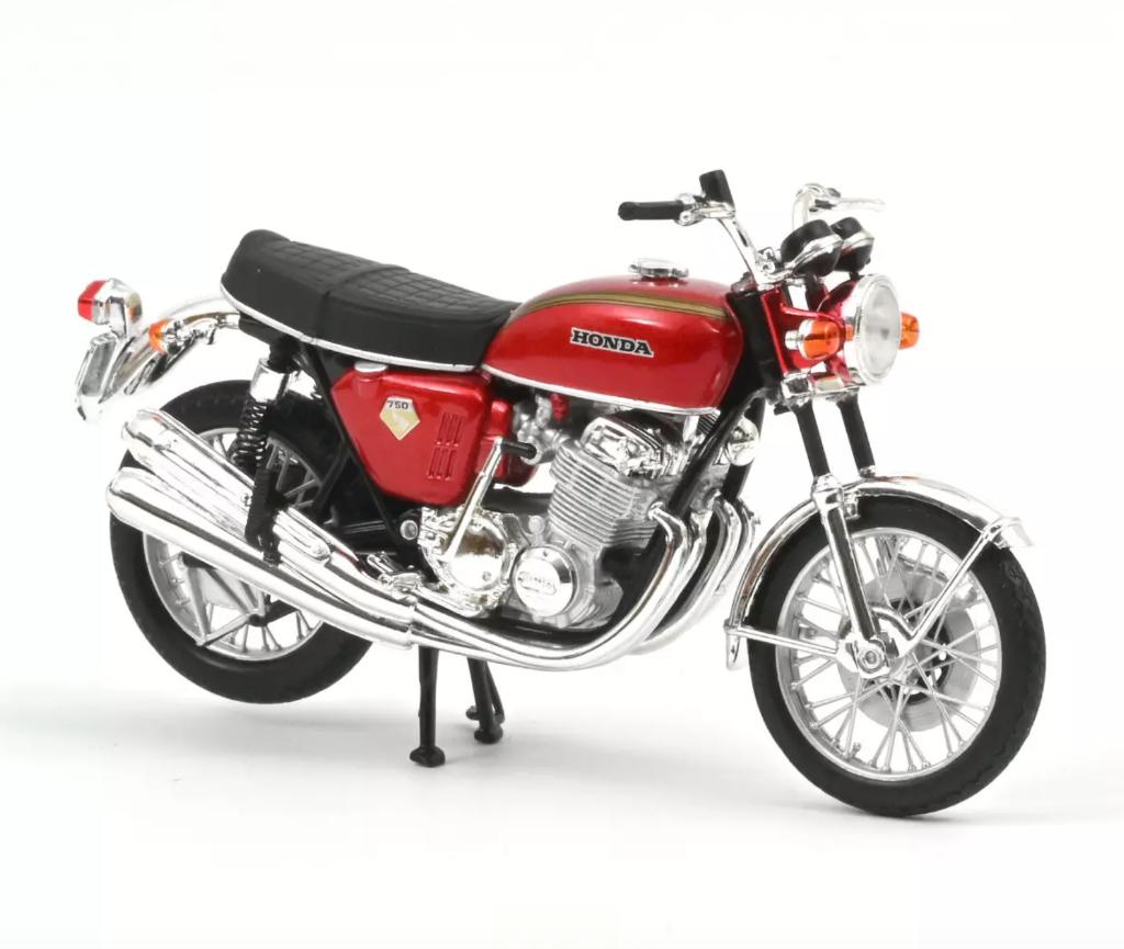 Honda CB750 1969 Rood schaal 1/18 Norev ref.  182026, Verzenden, Nieuw, Motor, Norev