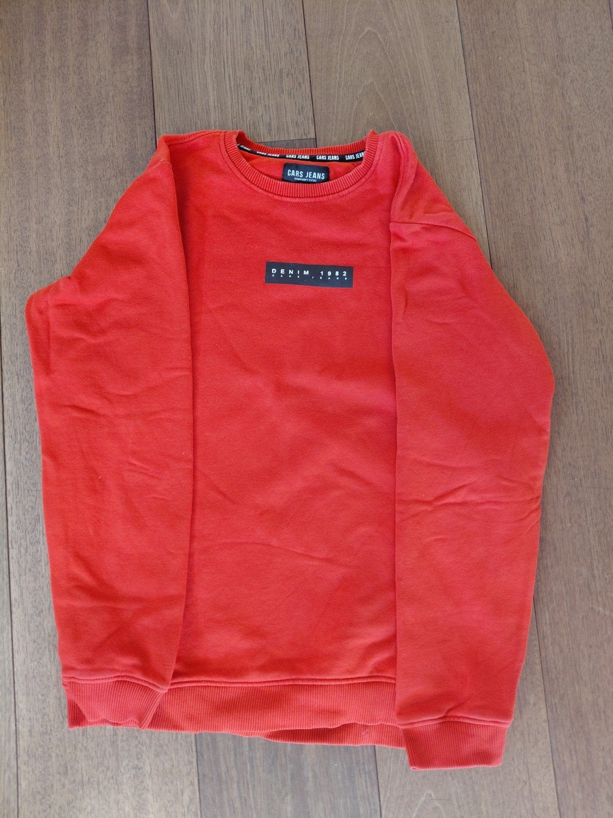 Cars Jeans rode sweater maat 16 (vergelijkbaar met S), Cars Jeans, Verzenden, Gedragen, Rood