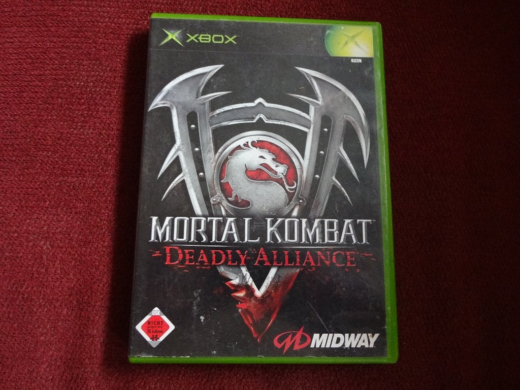 Xbox Mortal Kombat Deadly Alliance , Xbox Original Game, Gebruikt, Vanaf 18 jaar, Vechten, 1 speler