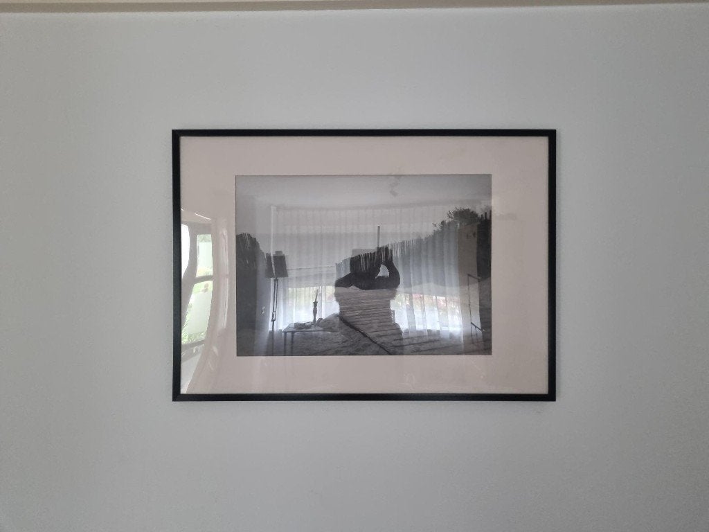 groot schilderij strandopgang van Ikea, Ophalen, Gebruikt, Schilderij, 100 tot 125 cm