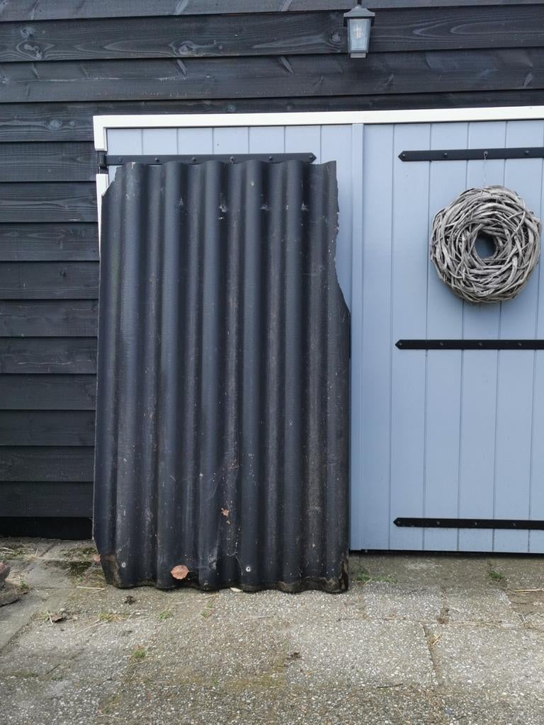 4x golfplaat zwart 183x110 cm, Ophalen