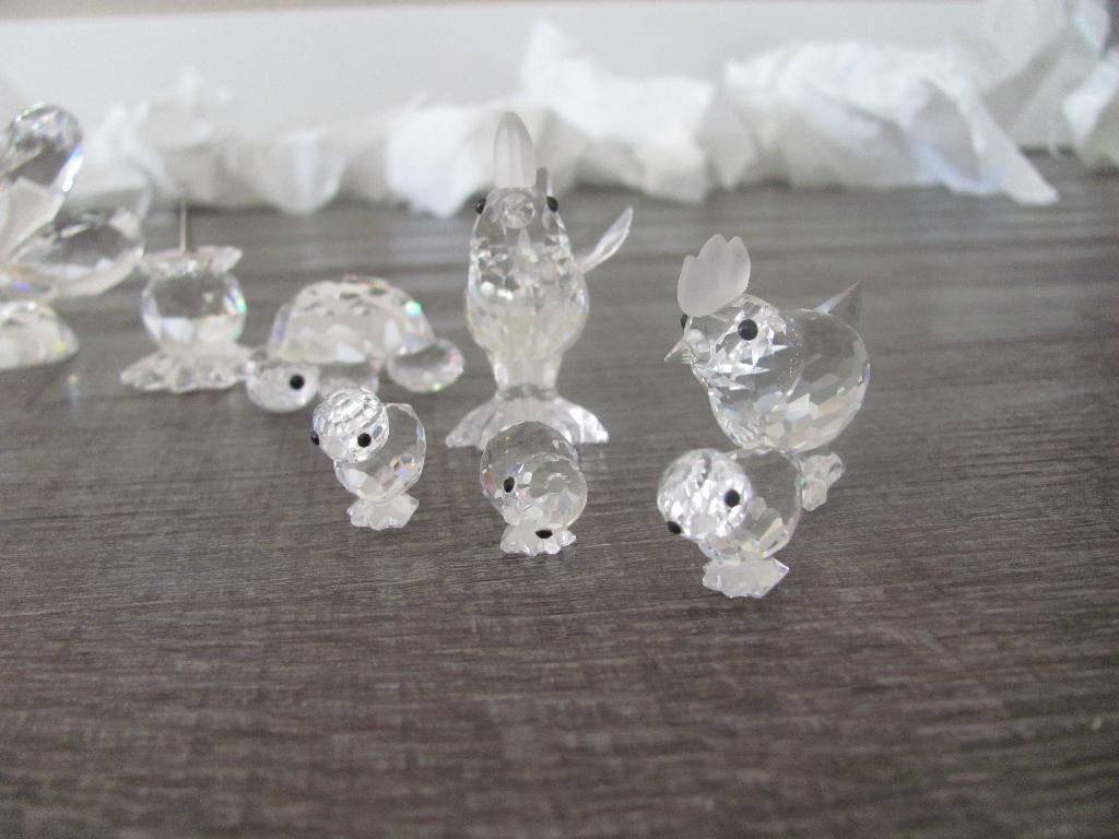 16 stuks Swarowski kristal, Ophalen of Verzenden, Zo goed als nieuw, Figuurtje