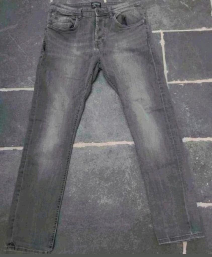 Chasin, Crown Ridge, Slim Fit, W32 L32, grijs, zgan. Rob3232, Chasin, W32 (confectie 46) of kleiner, Ophalen of Verzenden, Zo goed als nieuw