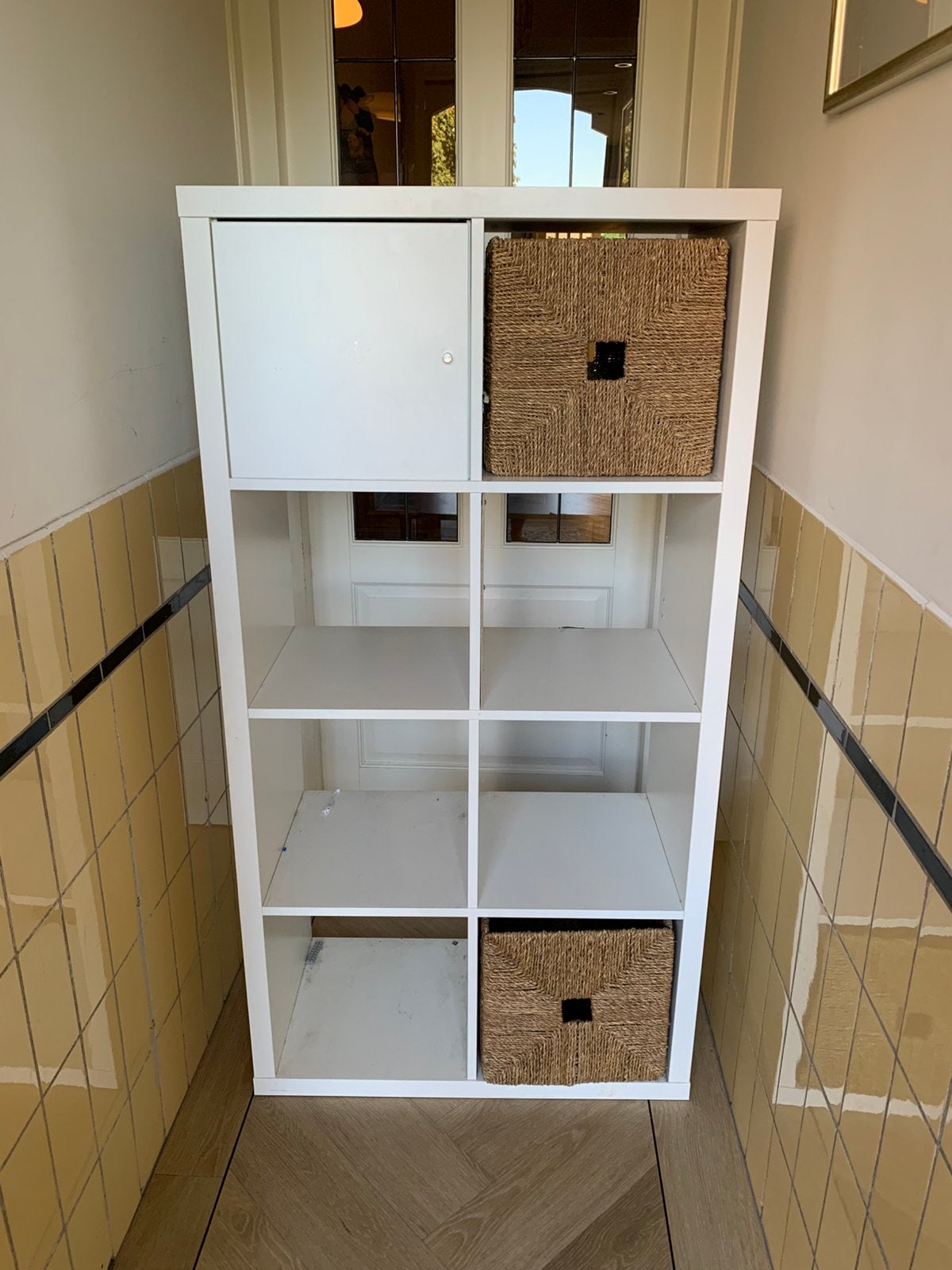IKEA Kalax kast incl. manden, Ophalen, Zo goed als nieuw, Minder dan 150 cm, Minder dan 100 cm