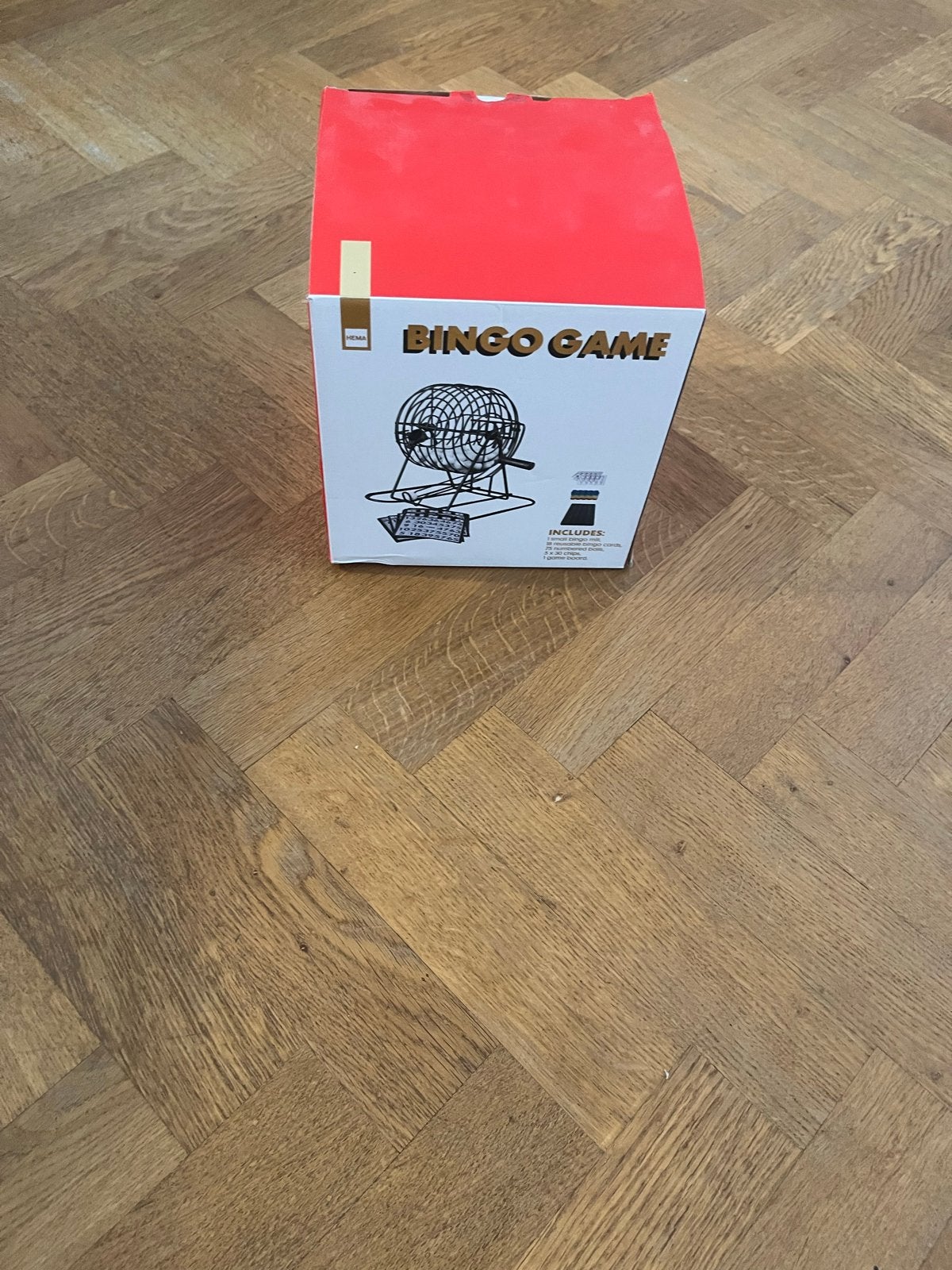 Bingo Spel - Compleet met Bingomolen en Kaarten, Vijf spelers of meer, Ophalen, Zo goed als nieuw