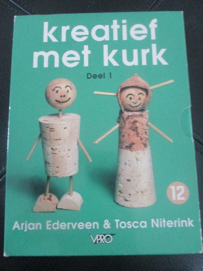 Kreatief met Kurk dvd Deel 1  Arjan Ederveen Tosca Niterink, Vanaf 12 jaar, Ophalen of Verzenden, Zo goed als nieuw, Komedie