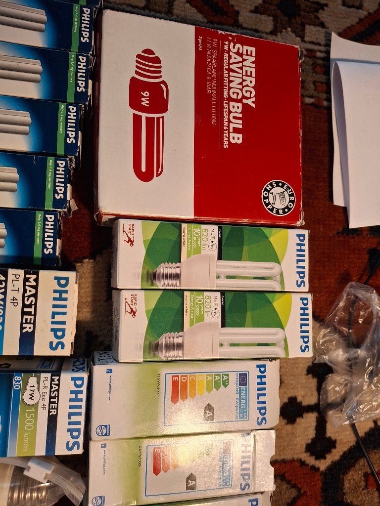 Spaarlamp nieuw1x 17 watt, 3x 18 watt, 1x 42 watt, 1x5w, Ophalen of Verzenden, Nieuw, E27 (groot), Spaarlamp
