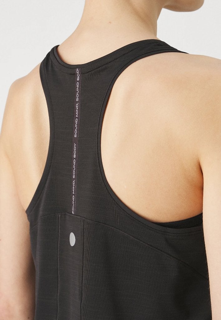 dames road tank top Asics maat L ongebruikt, Zwart, Maat 42/44 (L), Nieuw, Ophalen of Verzenden